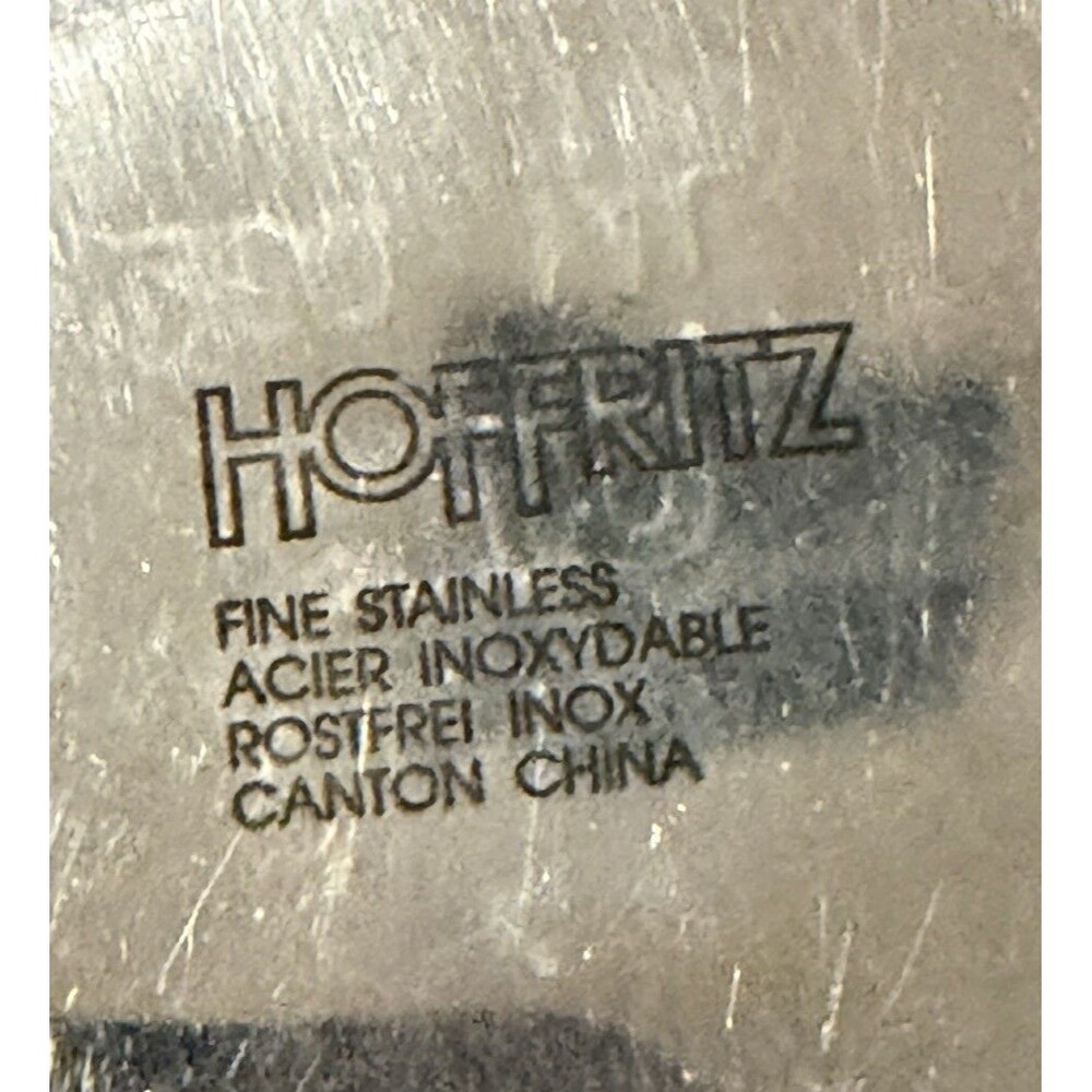 Hoffritz Measuring Cups Stackable Nesting Stainless Steel Set Of 4 - Picture 4 of 4
